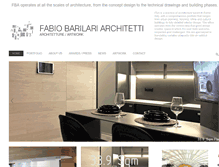 Tablet Screenshot of fabiobarilari.com